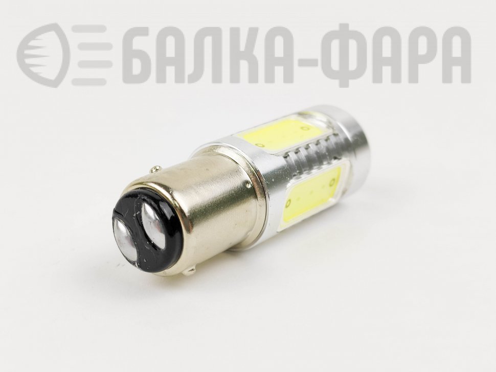 Лампа 12-T25 21/5w (1157) HP7.5W светод двухконт белая /481/
